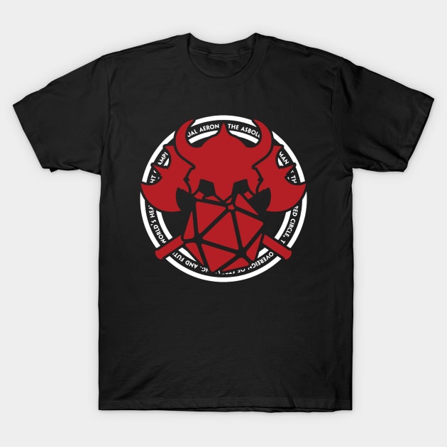 The MadMan Cometh (Red) T-Shirt by samualaeron